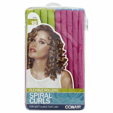 CONAIR SPIRAL ROLLERS, 18PK 569471